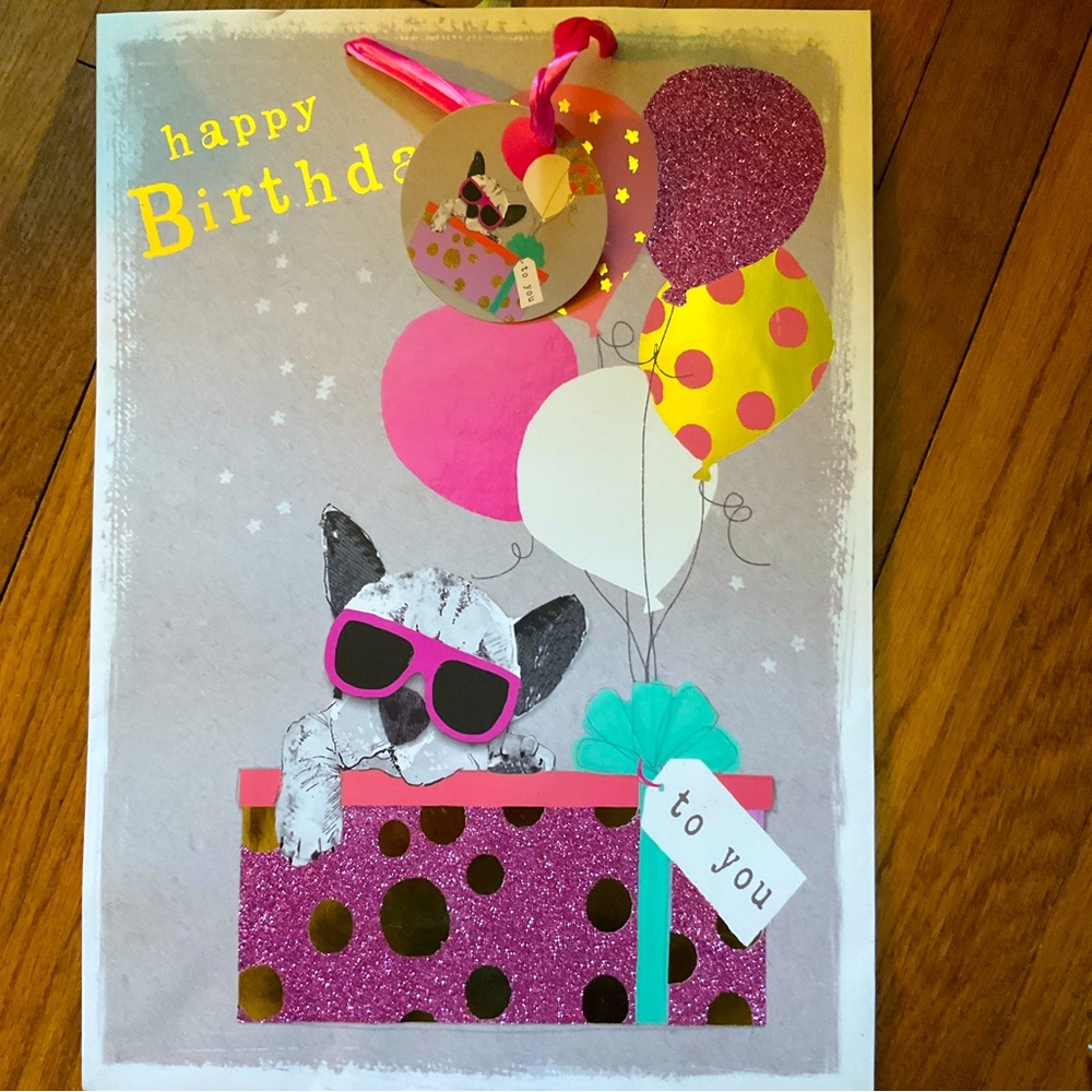 Frenchie Birthday Gift Bag